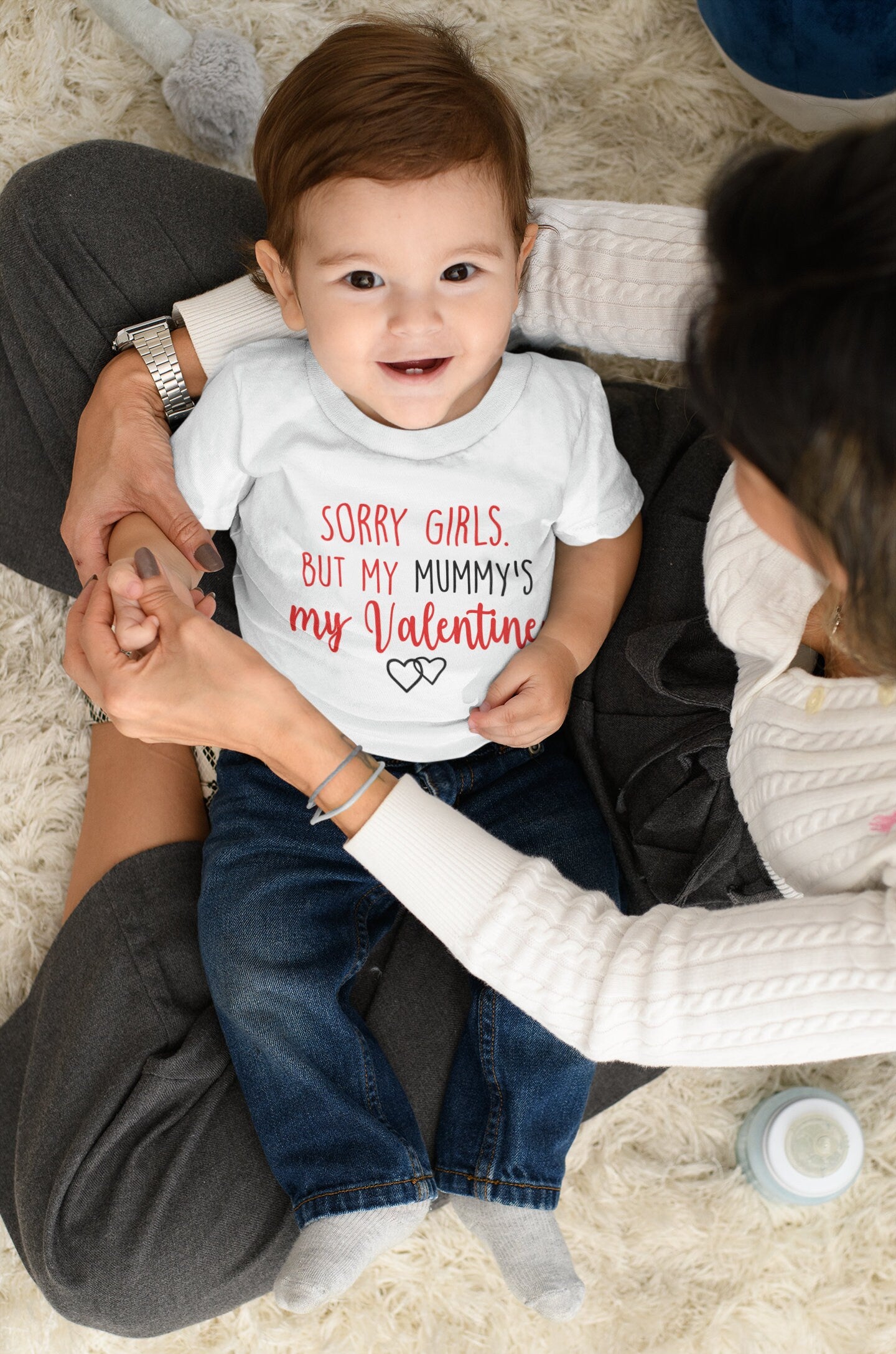 Sorry girls but mummy's my Valentine Kids T-Shirt