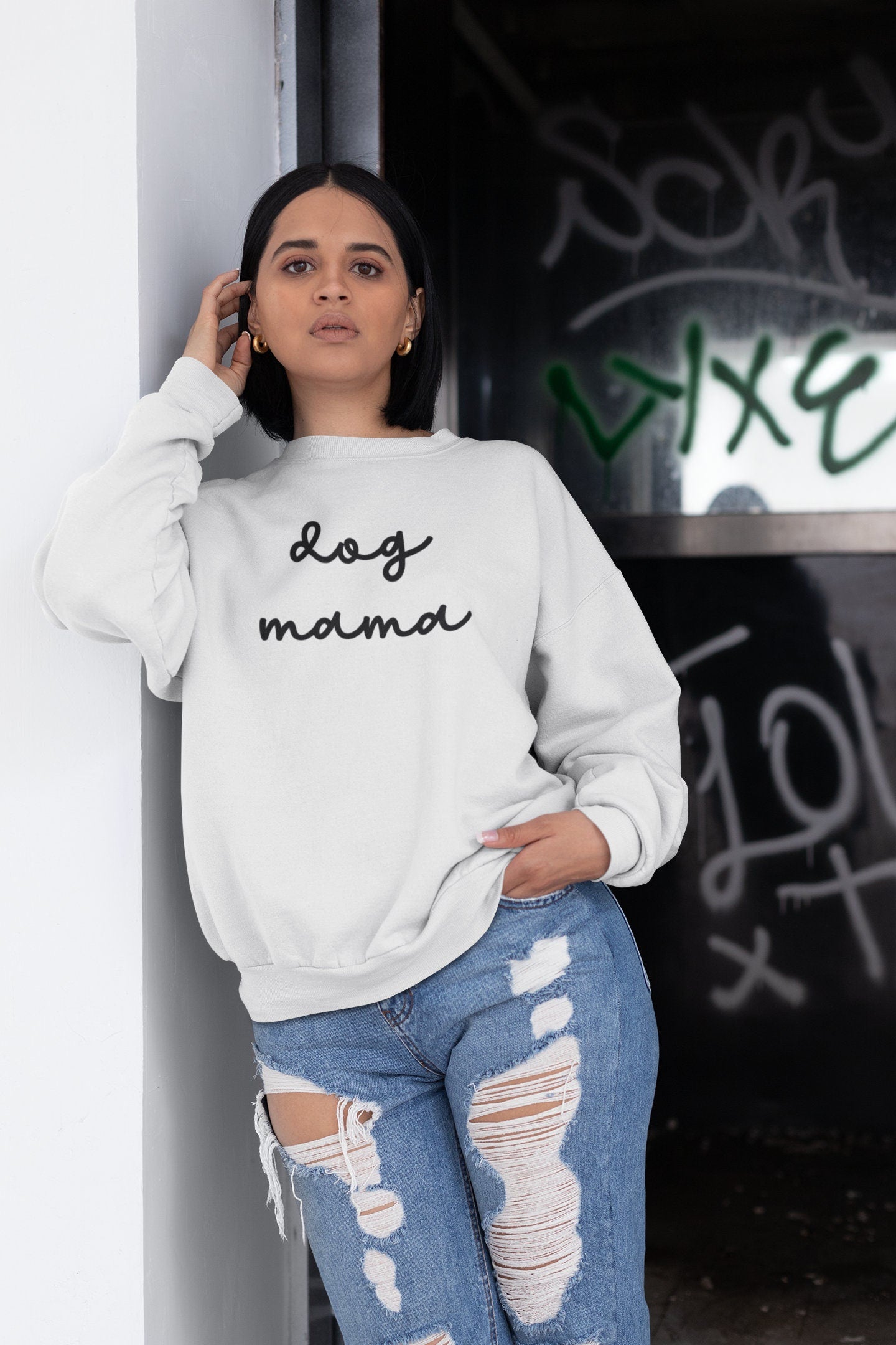 Dog Mama Sweatshirt, Gifts for Dog lovers