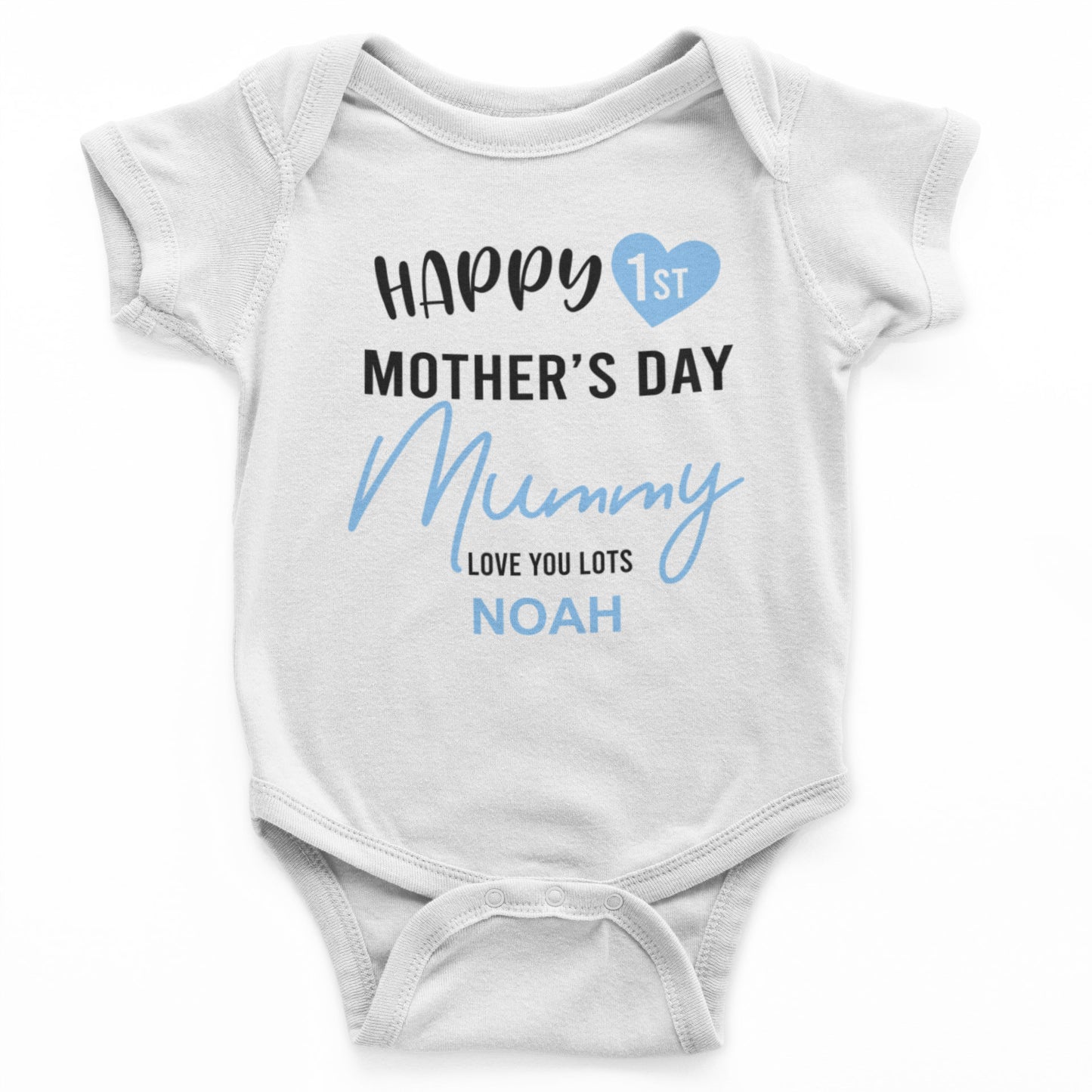 Happy 1st Father's Day/Mother's Day Baby Vest, Baby Grow