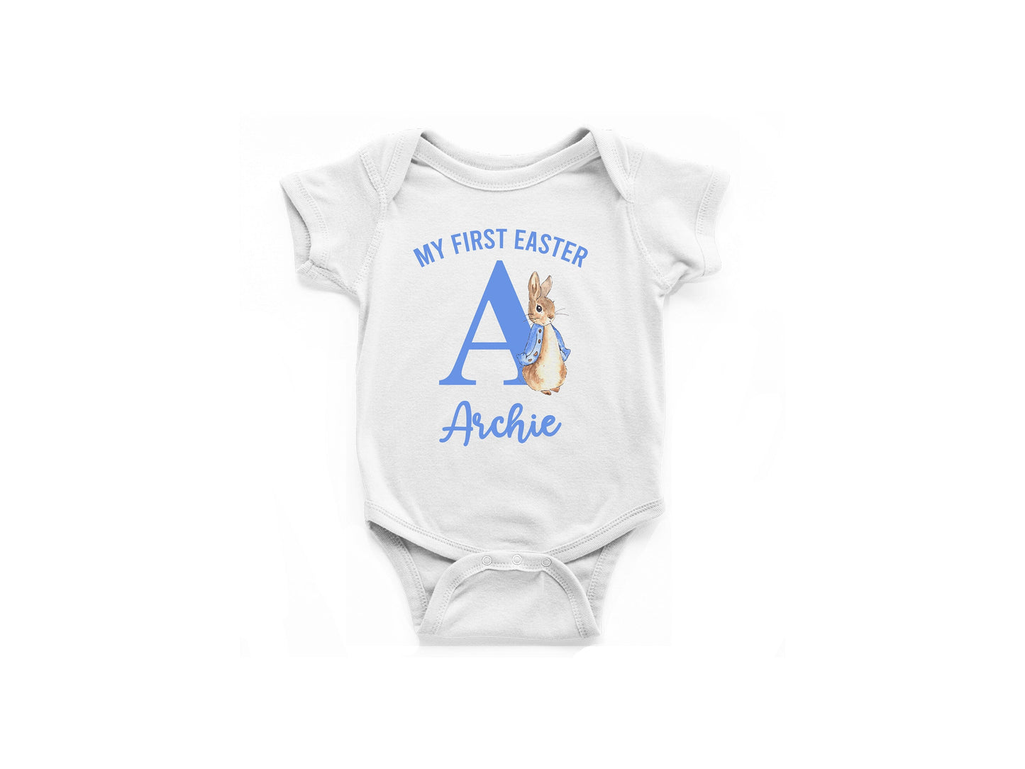 Personalised My First Easter Baby Vest, Baby Grow