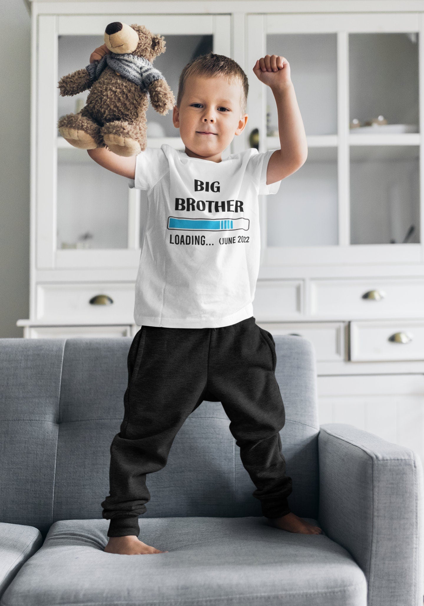 Big Brother Loading Kids T-Shirt