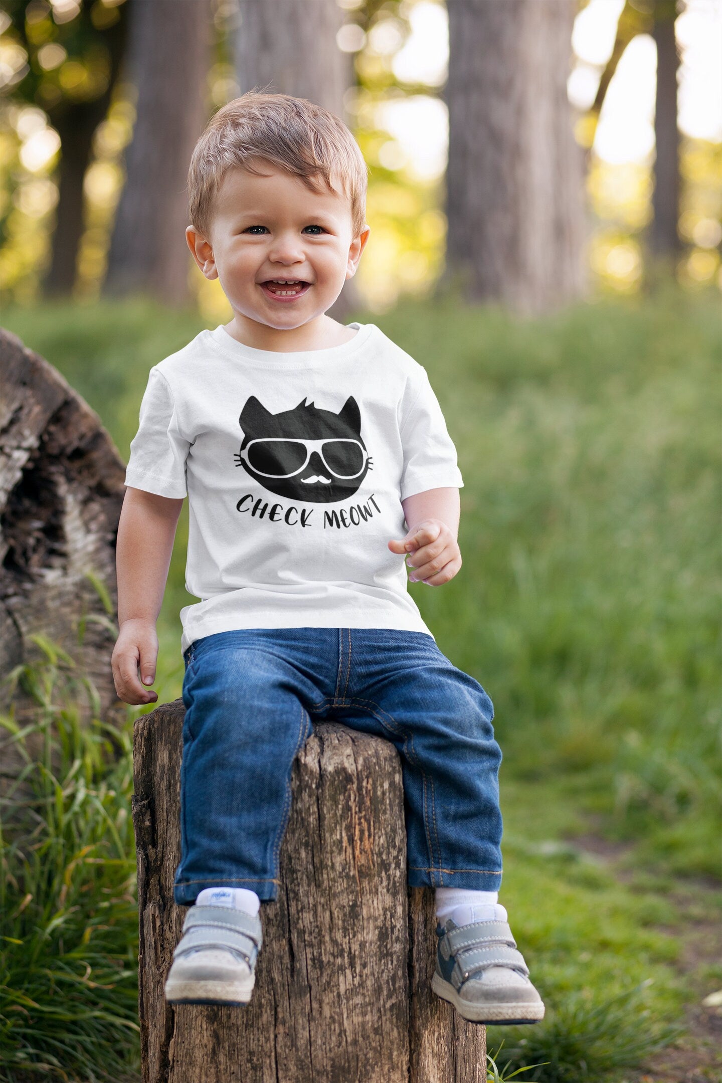 Check Meowt Kid Kids T-Shirt