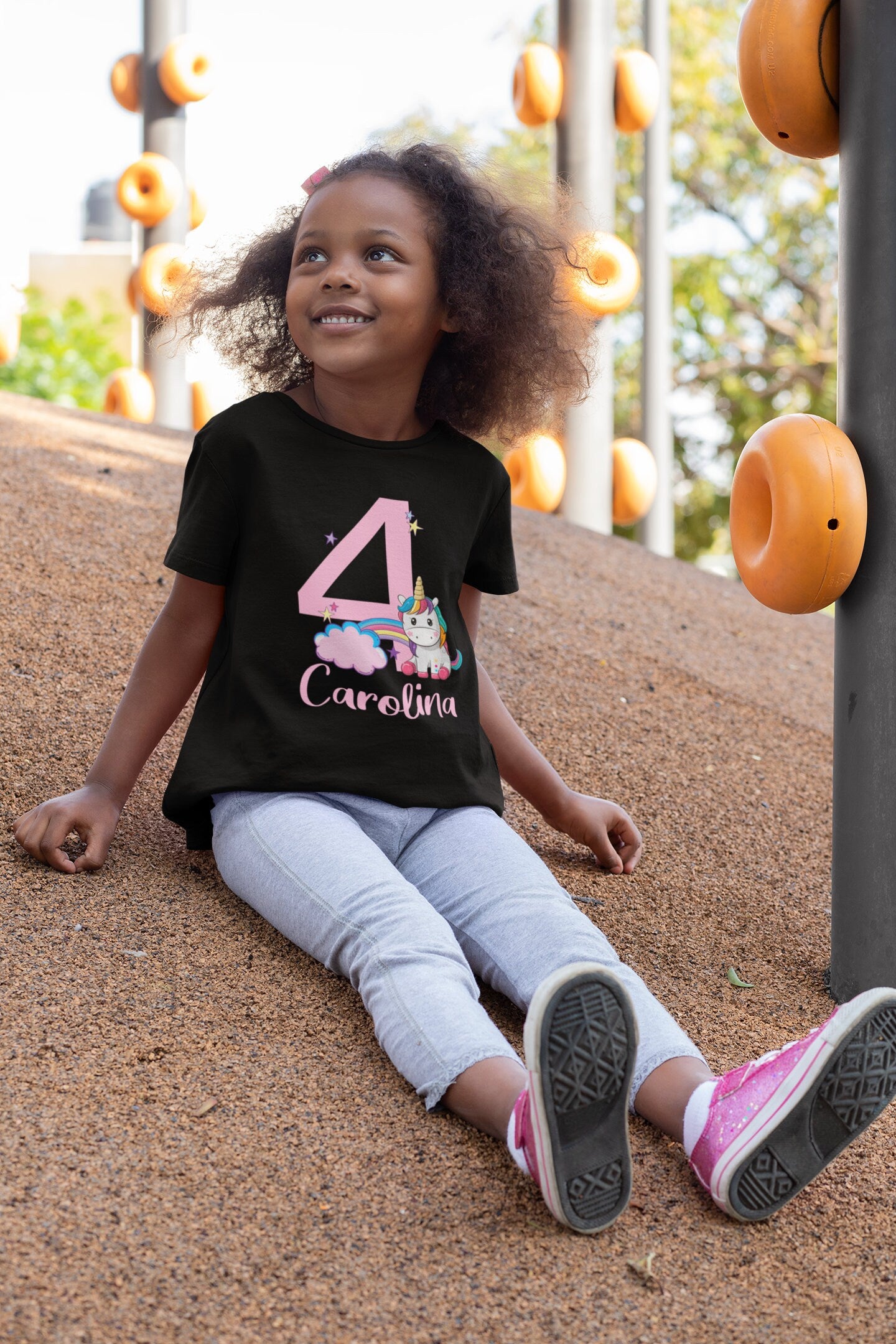 Custom Unicorn Birthday Kids T-Shirt, 1st 2nd 3rd 4th 5th birthdaY