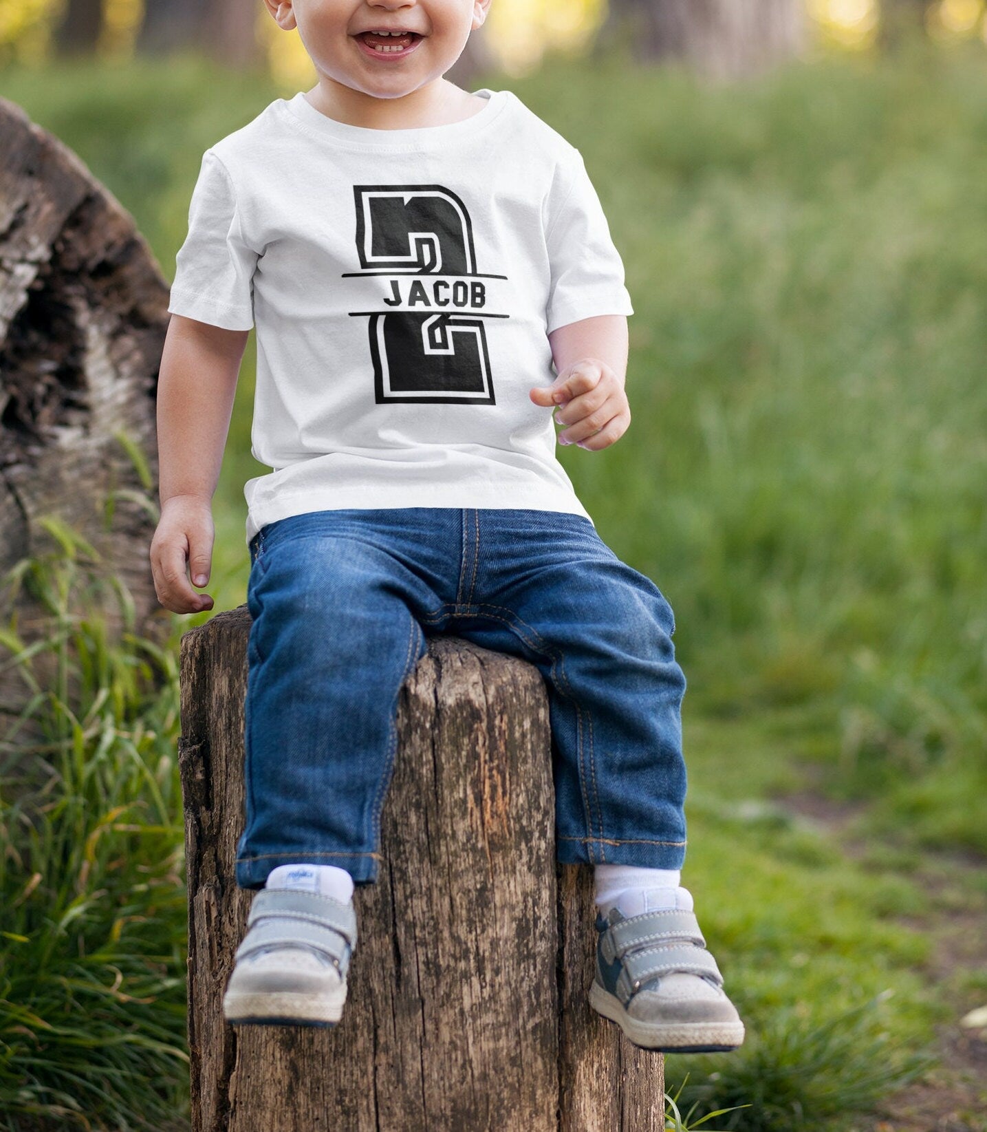 Personalised 1st, 2nd Birthday Kids T-Shirt