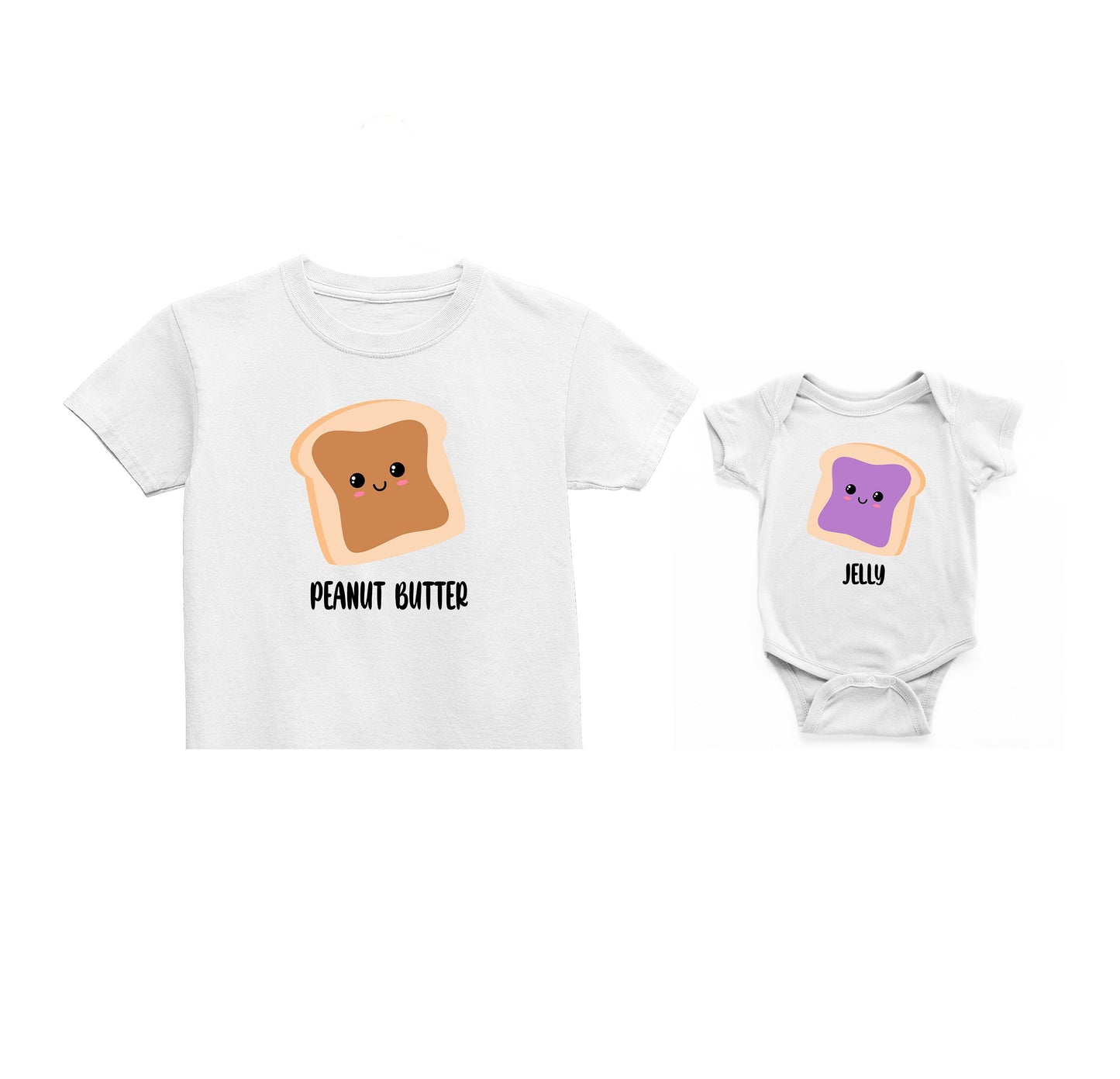 Peanut Butter Jelly Baby Vest/Kid T-shirt