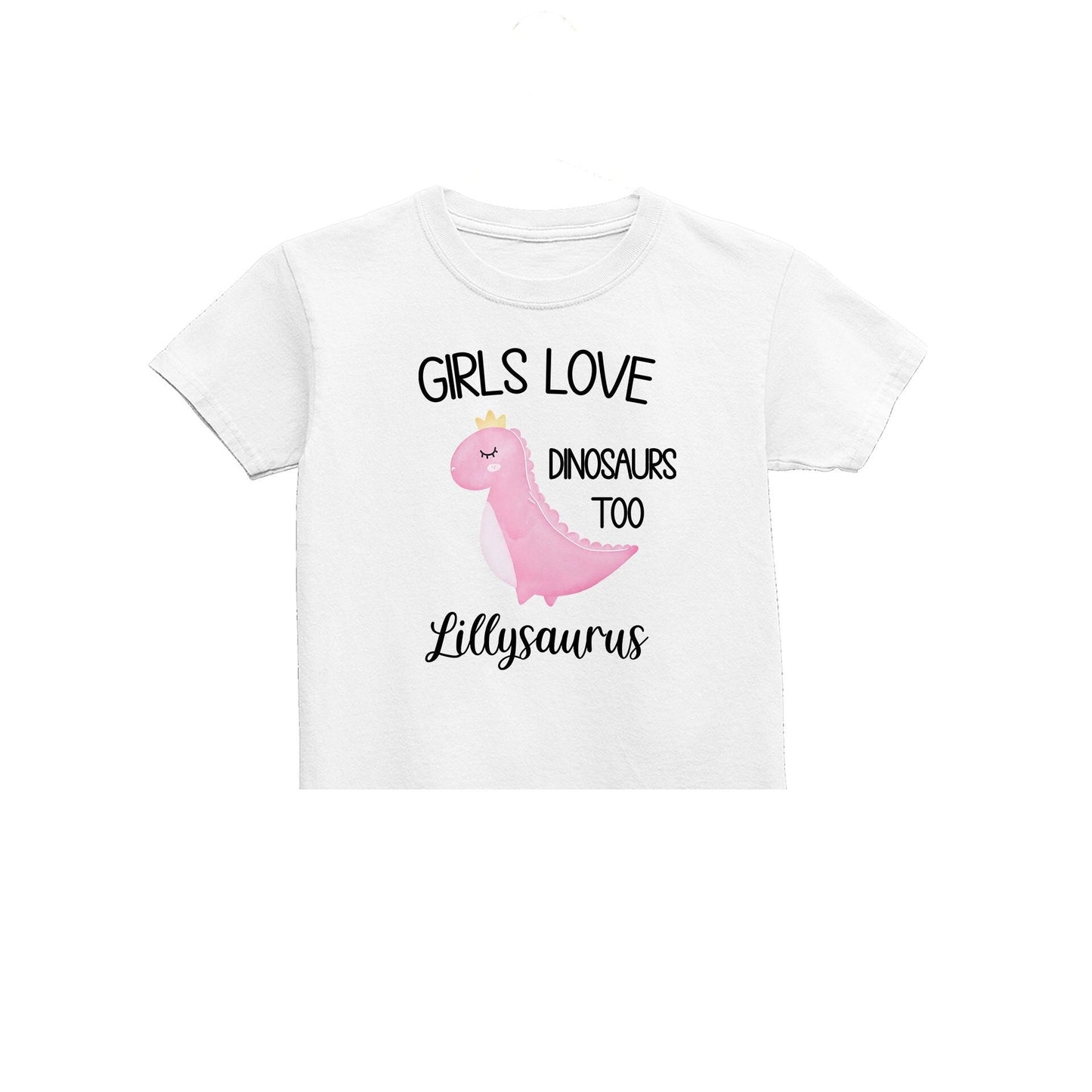 Girls Dinosaur Kids T-Shirt