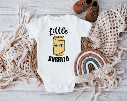 Cute Little Burrito Baby Vest, Baby Grow