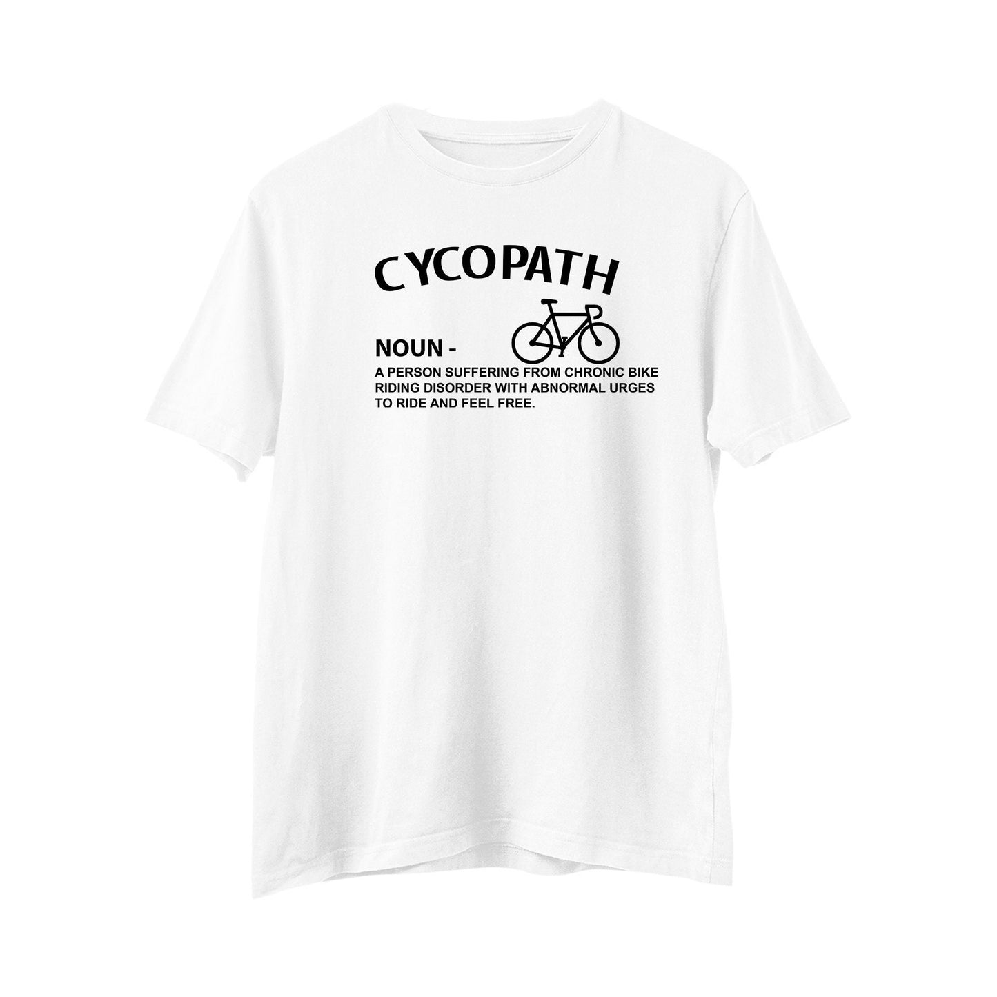 Funny Cycopath Cycling T-Shirt