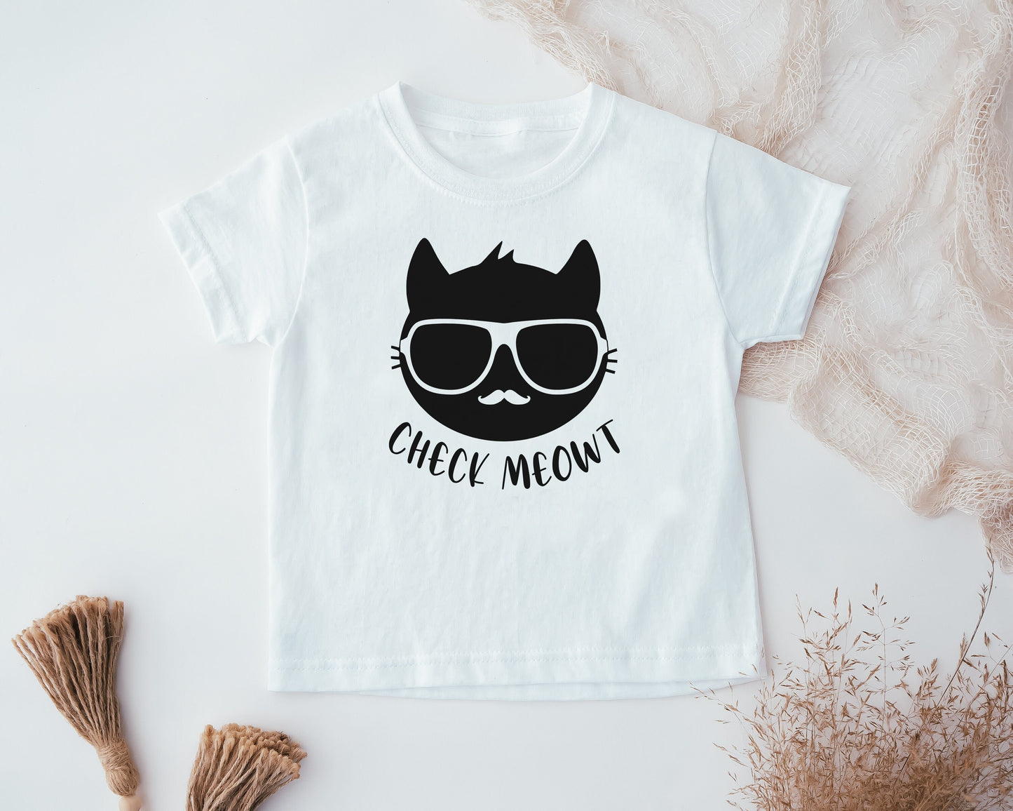 Check Meowt Kid Kids T-Shirt