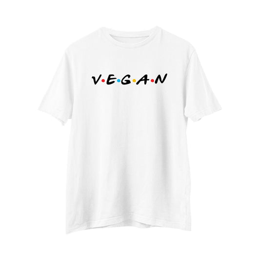 Vegan Friends T-Shirt, Vegan T-shirt, Vegan Clothing, Friends Clothing, Friends Tv Show, Novelty T-Shirt, Slogan, Aesthetic, Plant Top