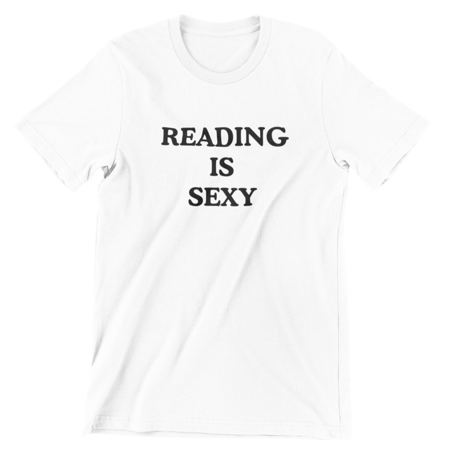 Unisex Reading is sexy tshirt, Aesthetic tshirt, Graphic Tee, Slogan t-shirt, Art lover, Novelty t-shirt Book Lover Shirt