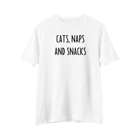 Cats Naps and Snacks T-Shirt