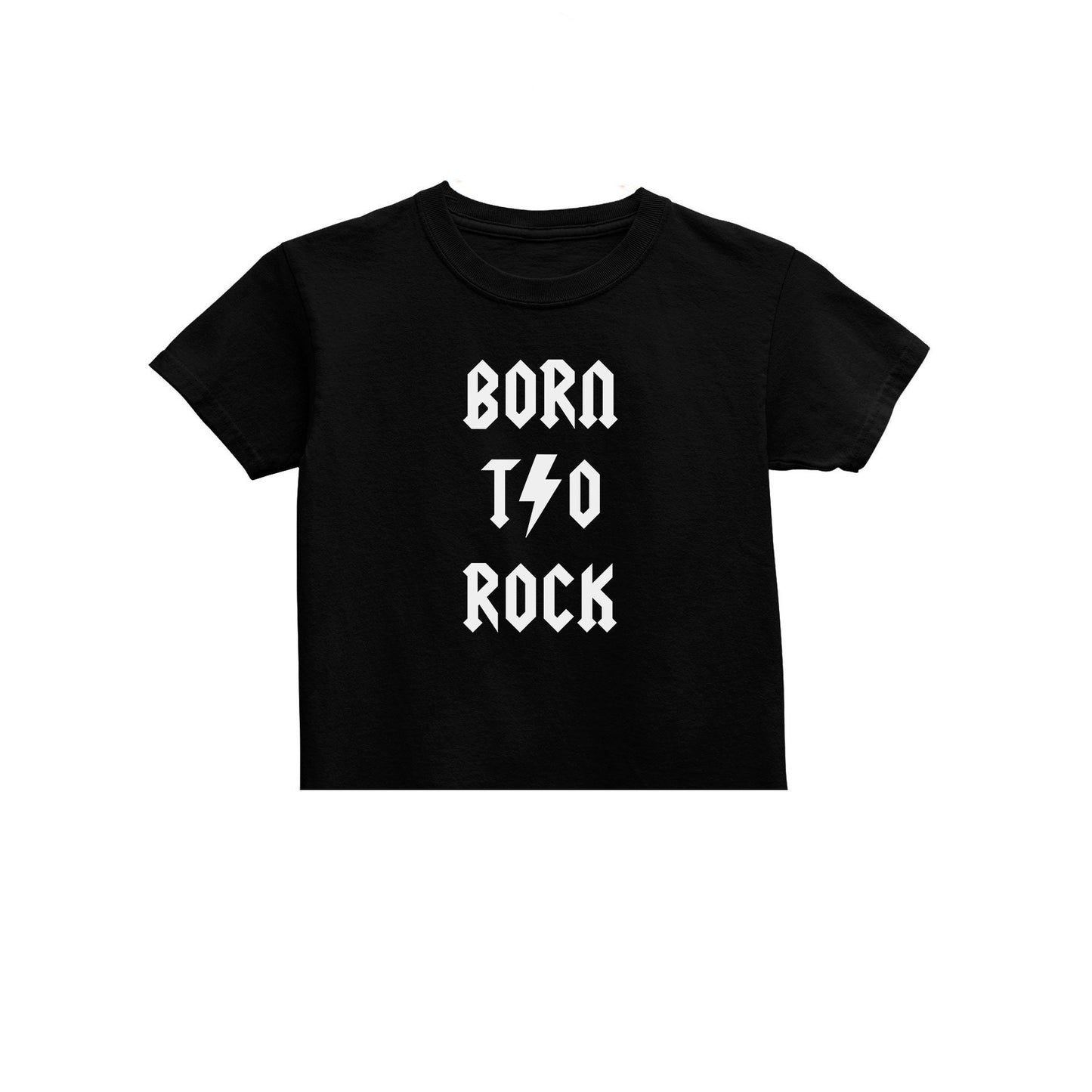 Born To Rock Unisex Kids T Shirt