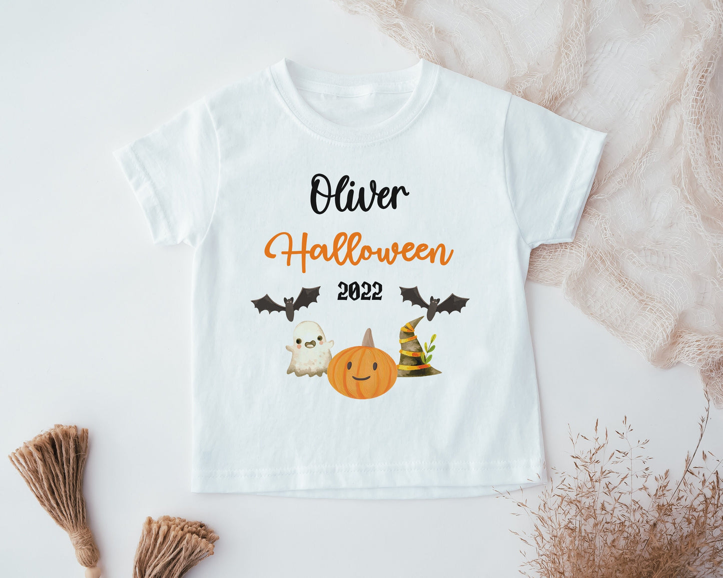 Personalised Kids Halloween Kids T-Shirt