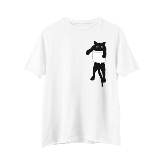 Cat Pocket T-shirt