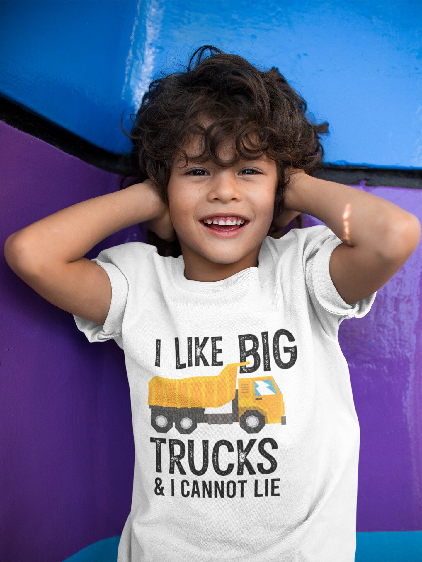 I like Big Trucks And I Cannot Lie Kids T-Shirt