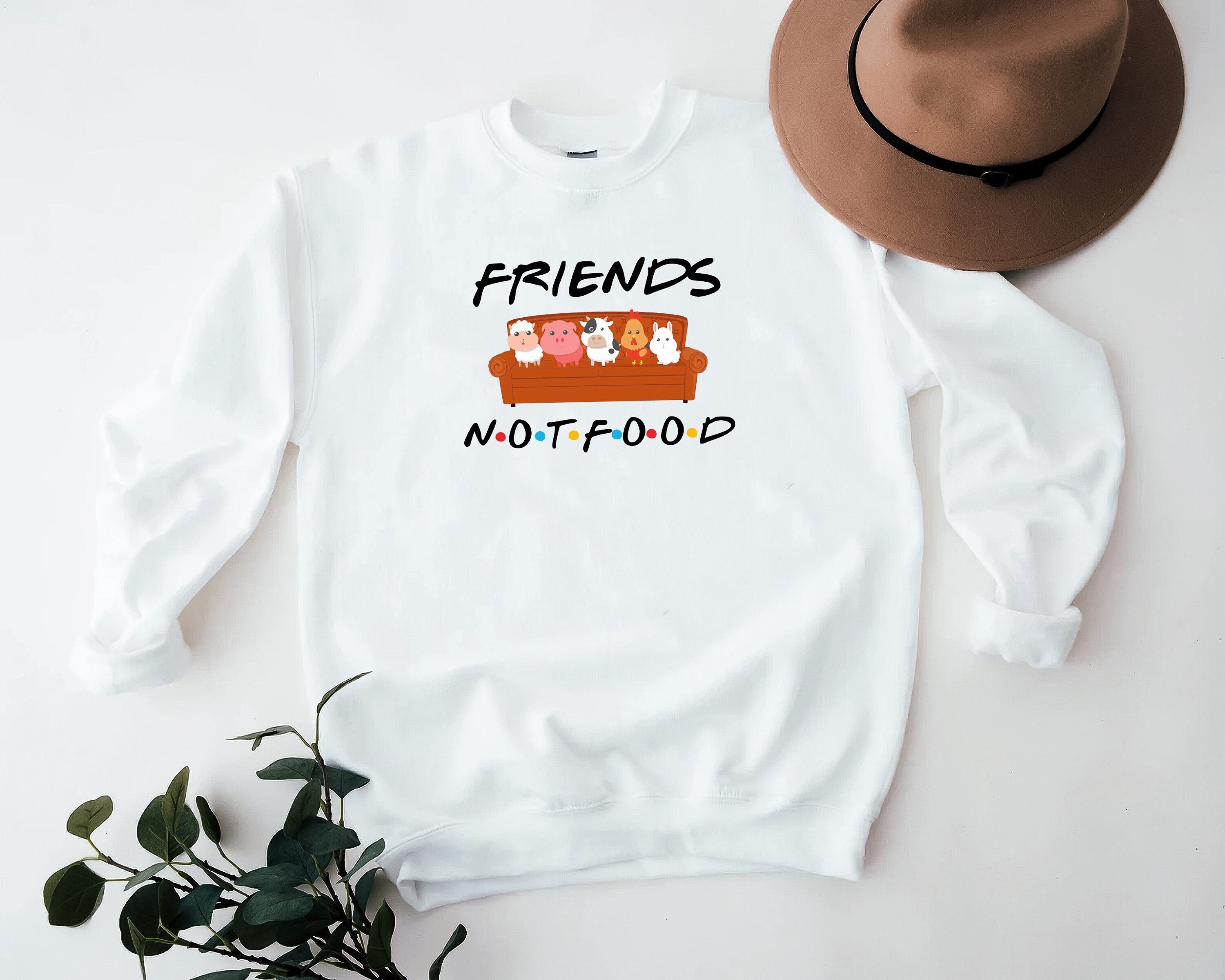 Friends not food clearance sweatshirt