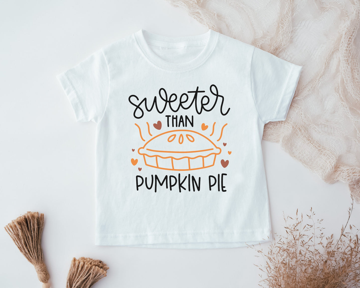 Sweeter Than Pumpkin Pie Kids T-Shirt