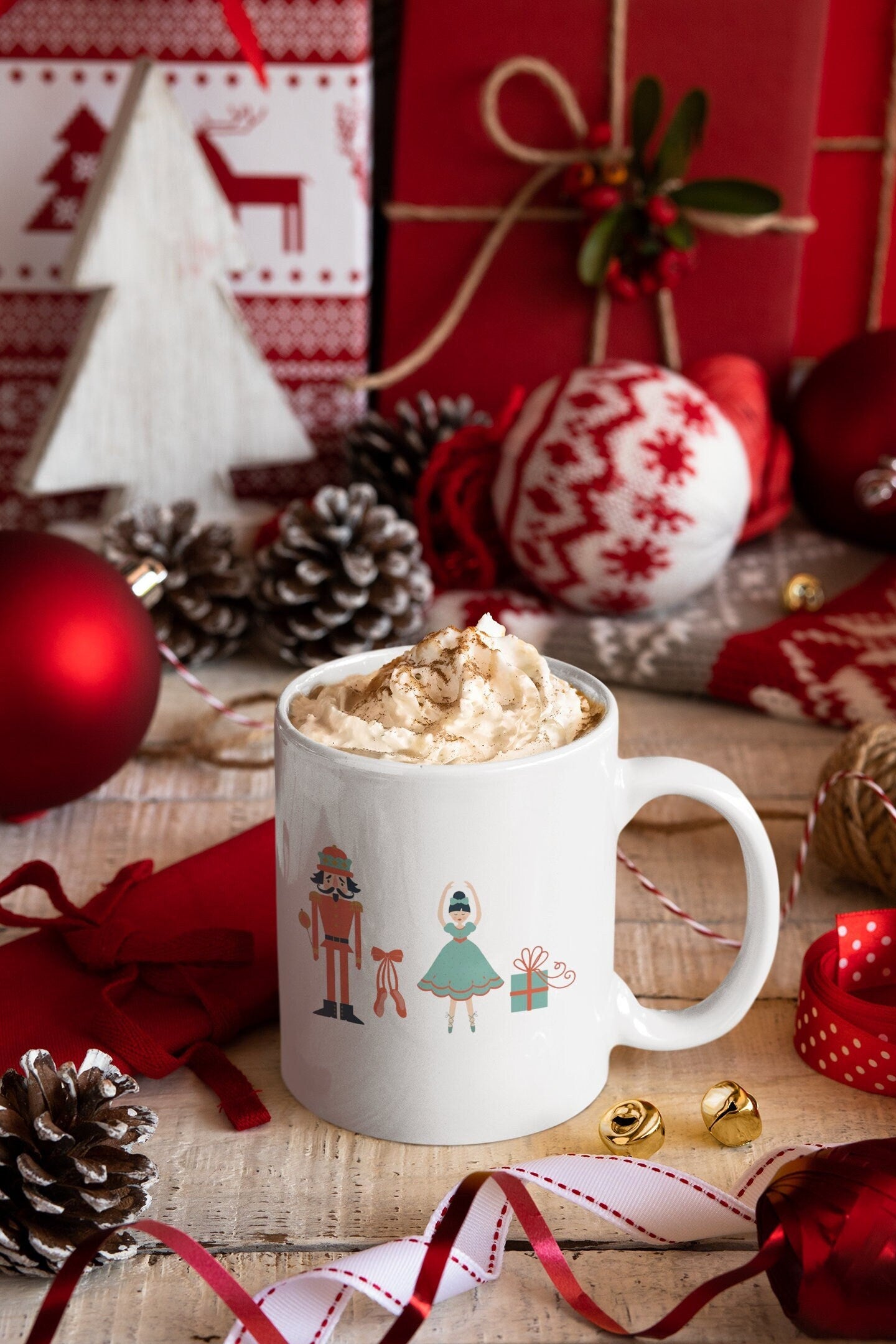 Christmas Nutcracker Ballet Mug 11oz