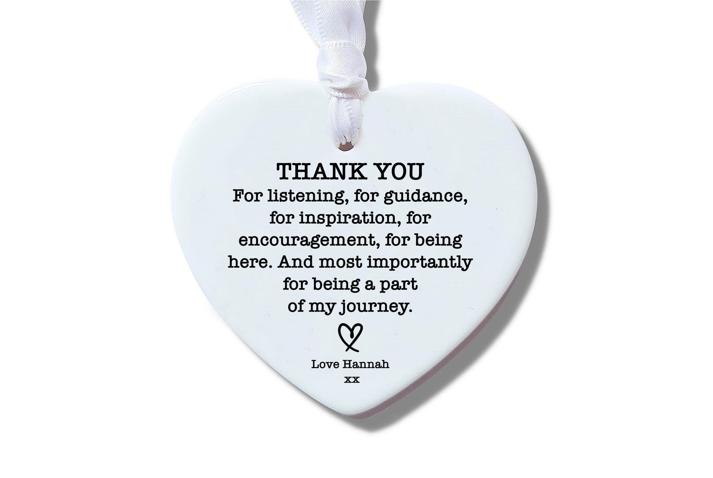 Personalised Thank You Keepsake