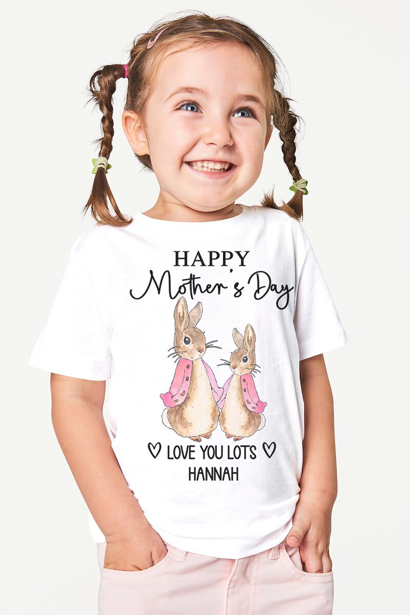 Personalised Happy Mother's Day Kids T-Shirt