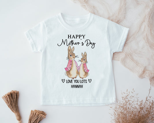 Personalised Happy Mother's Day Kids T-Shirt