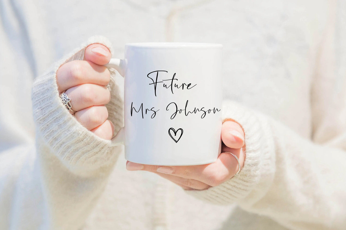 Personalised Future Mrs Mug, Bride Mug, Future Bride Mug, 11oz