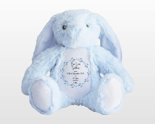 Personalised Blue Soft Toy